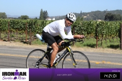 Sidharth Routray Ironman Santa Rosa Bike