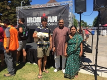 Sidharth Ironman Santa Rosa Finish Sura Routray